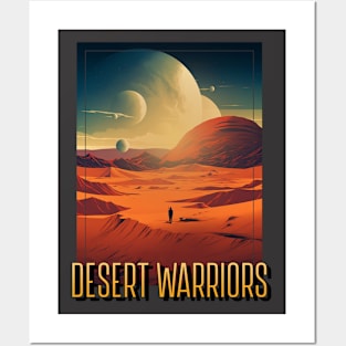 Desert Warriors science fiction Posters and Art